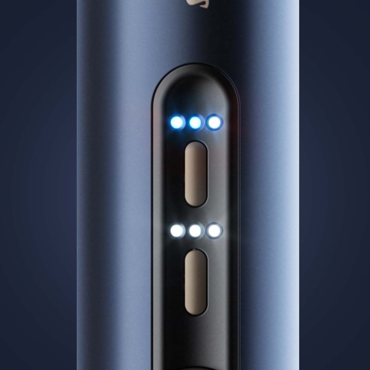 Close up of Air Wand Power buttons